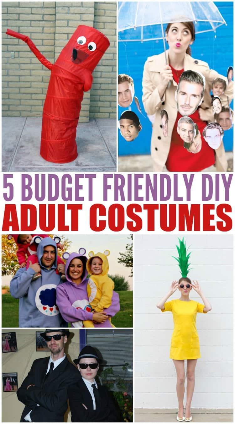 Easy Homemade Costumes for Adults - Barefoot Budgeting